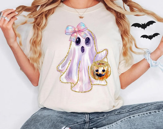 Irredecent Ghost Toddler Tee