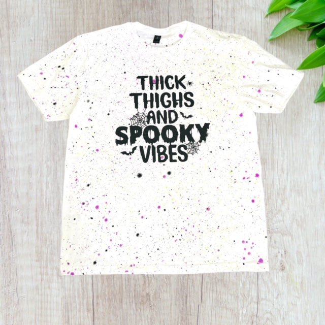 Thick Thighs & Spooky Vibes Tee