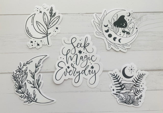 Seek Magic Sticker Set