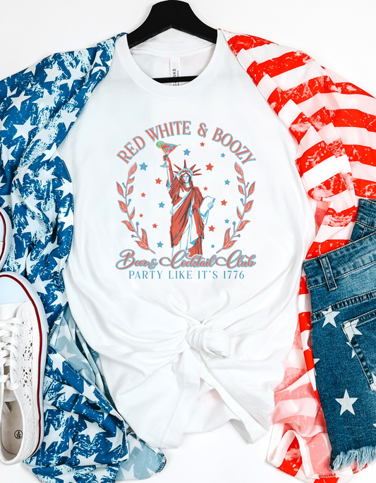 Red, White, & Boozy Tee
