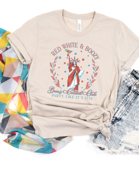 Red, White, & Boozy Tee