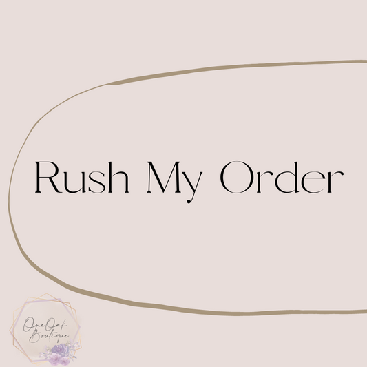 Rush My Order