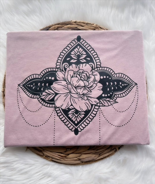 Lovely Peony Graphic Tee