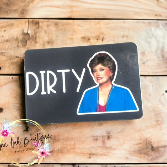 Reversible Dishwasher Magnet